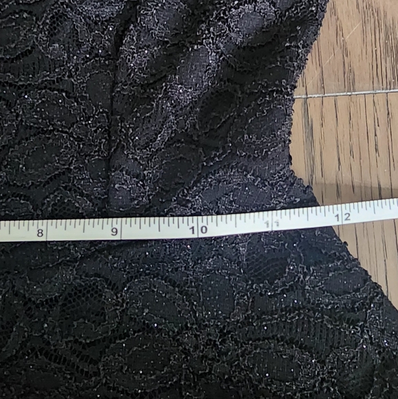 Little Black 🖤 Party Lace Dress with sparkles ✨ - Picture 6 of 8